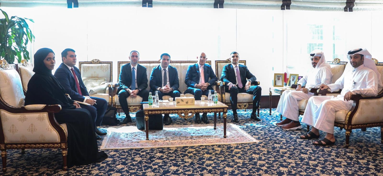 Azerbaijan, Qatar mull enhancing securities market (PHOTO)
