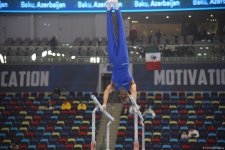 First day of FIG Artistic Gymnastics Apparatus World Cup kicks off in Baku (PHOTO)
