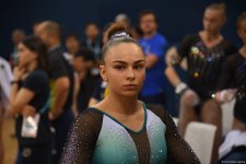 First day of FIG Artistic Gymnastics Apparatus World Cup kicks off in Baku (PHOTO)