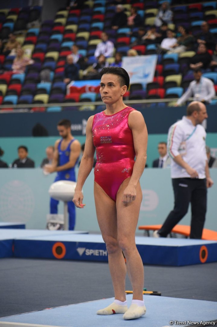 First day of FIG Artistic Gymnastics Apparatus World Cup kicks off in Baku (PHOTO)