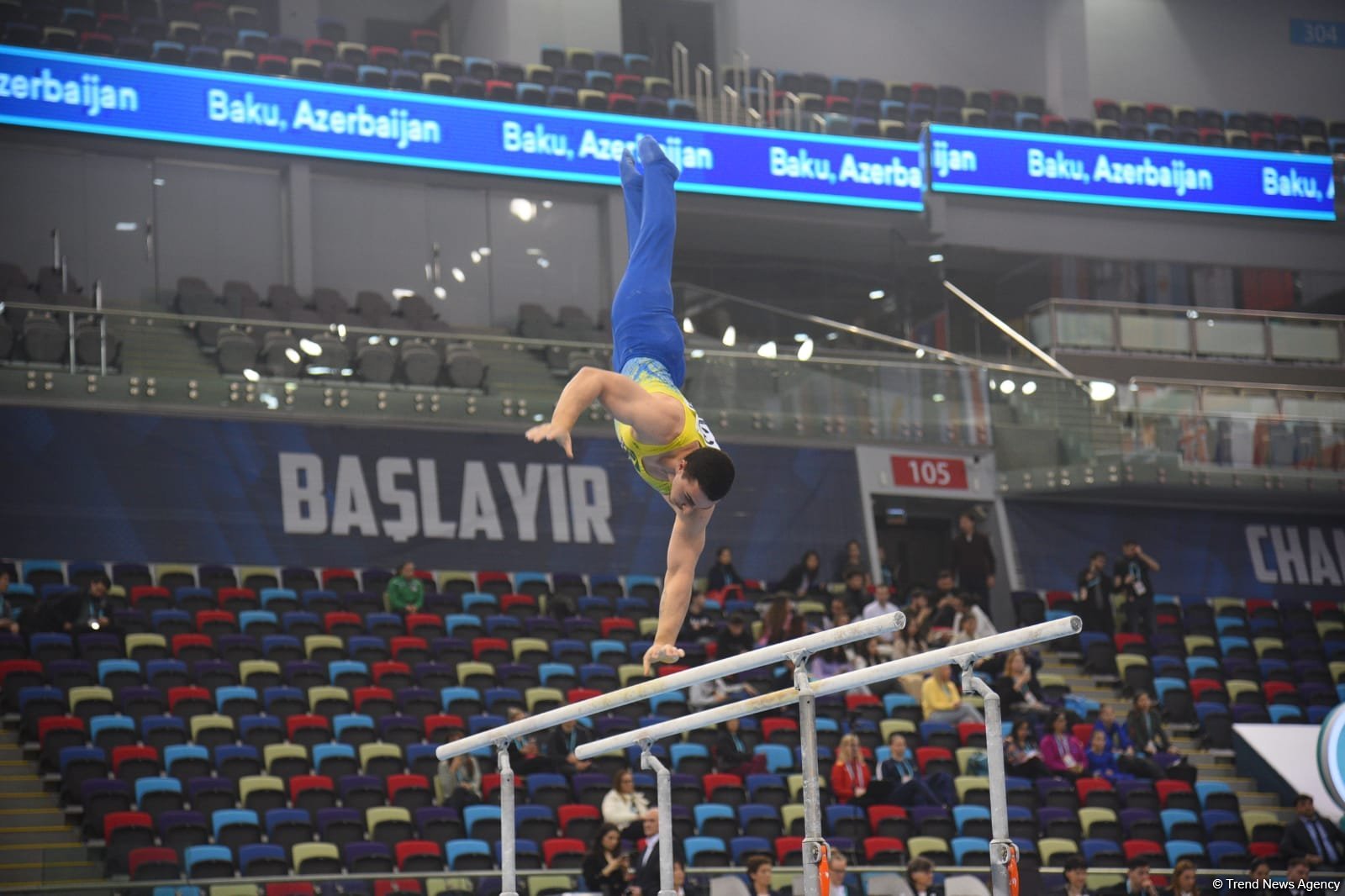 First day of FIG Artistic Gymnastics Apparatus World Cup kicks off in Baku (PHOTO)