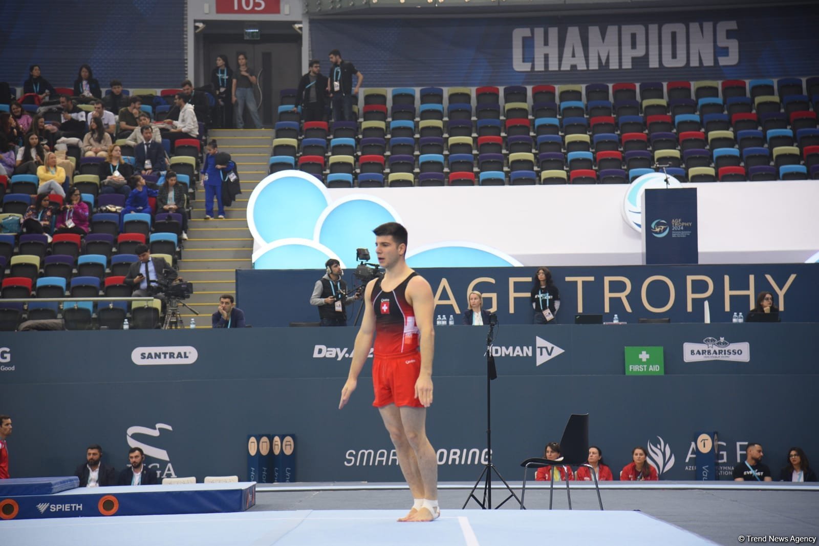 First day of FIG Artistic Gymnastics Apparatus World Cup kicks off in Baku (PHOTO)