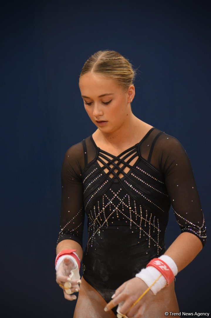 First day of FIG Artistic Gymnastics Apparatus World Cup kicks off in Baku (PHOTO)
