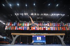 Baku hosts final day of FIG World Cup competitions in artistic gymnastics (PHOTO)