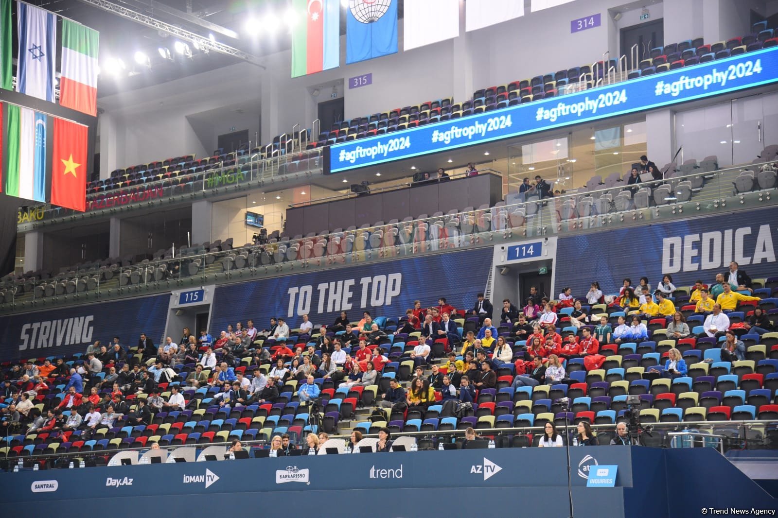 Baku hosts final day of FIG World Cup competitions in artistic gymnastics (PHOTO)