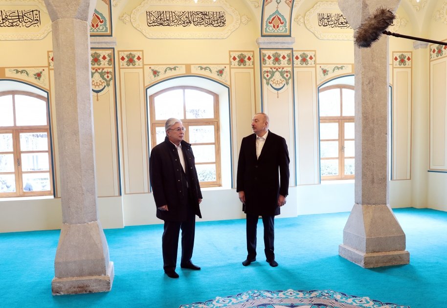 President Ilham Aliyev, President Kassym-Jomart Tokayev visit Shusha city (PHOTO/VIDEO)