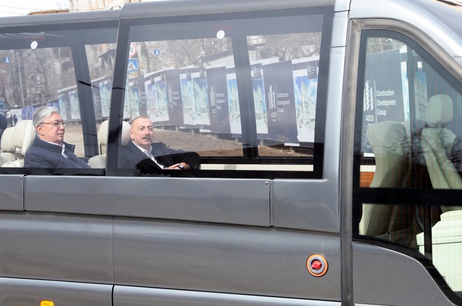 President Ilham Aliyev, President Kassym-Jomart Tokayev visit Shusha city (PHOTO/VIDEO)