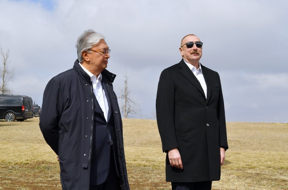President Ilham Aliyev, President Kassym-Jomart Tokayev visit Shusha city (PHOTO/VIDEO)