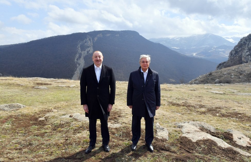 President Ilham Aliyev, President Kassym-Jomart Tokayev visit Shusha city (PHOTO/VIDEO)