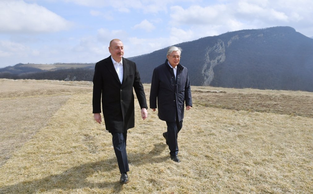 President Ilham Aliyev, President Kassym-Jomart Tokayev visit Shusha city (PHOTO/VIDEO)