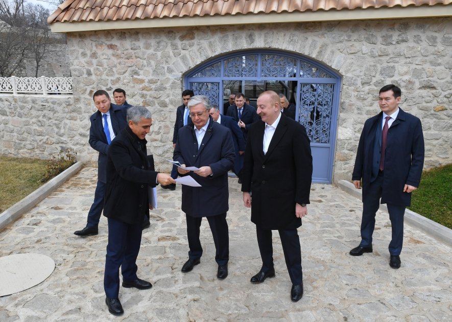 President Ilham Aliyev, President Kassym-Jomart Tokayev visit Shusha city (PHOTO/VIDEO)