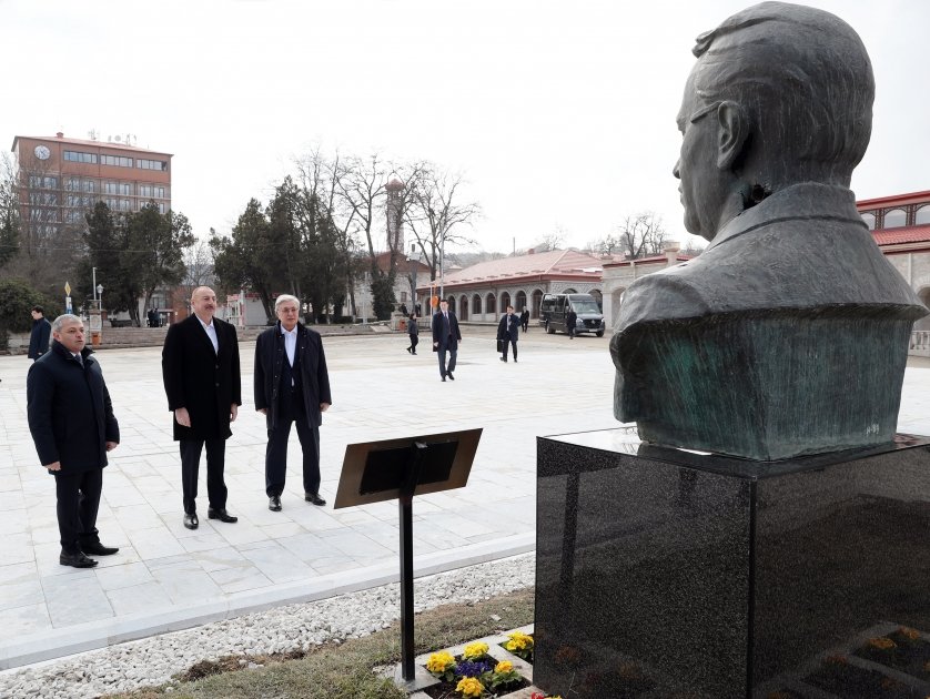 President Ilham Aliyev, President Kassym-Jomart Tokayev visit Shusha city (PHOTO/VIDEO)