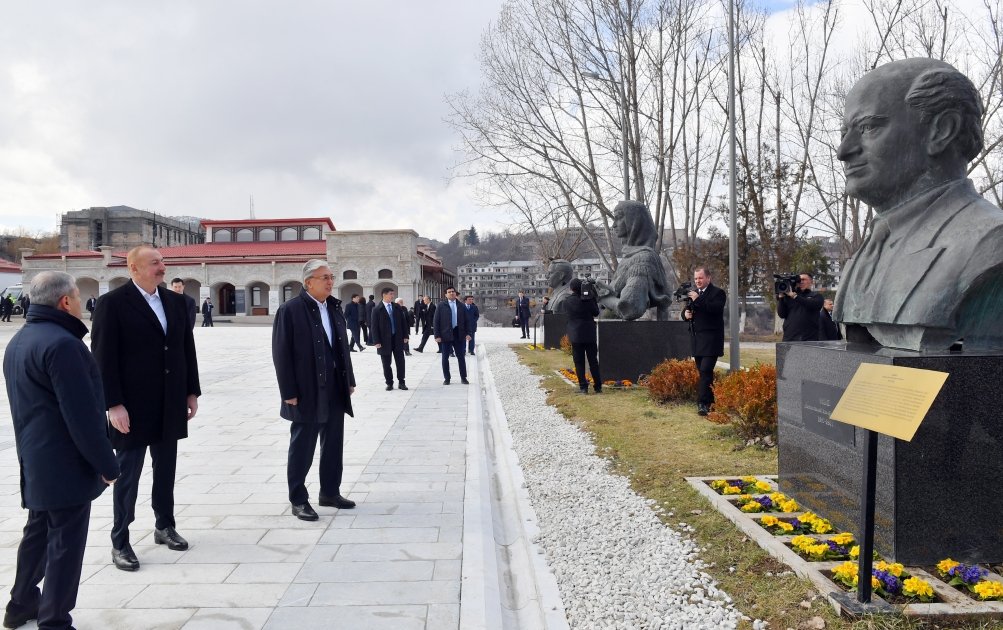 President Ilham Aliyev, President Kassym-Jomart Tokayev visit Shusha city (PHOTO/VIDEO)