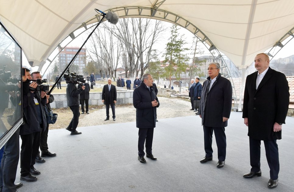 President Ilham Aliyev, President Kassym-Jomart Tokayev visit Shusha city (PHOTO/VIDEO)