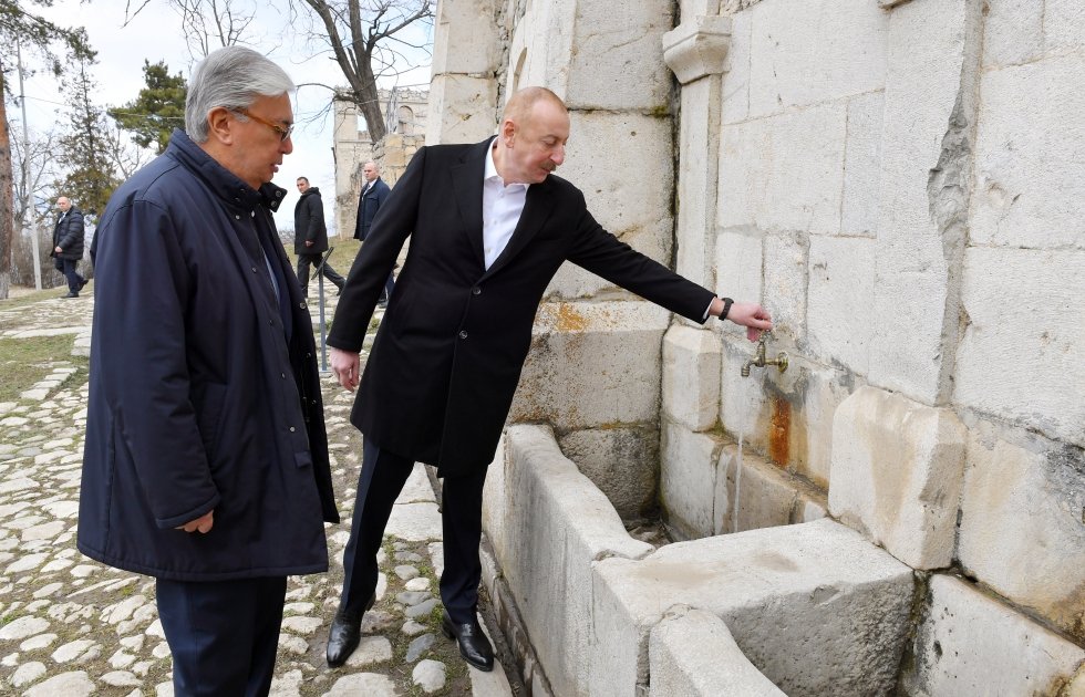 President Ilham Aliyev, President Kassym-Jomart Tokayev visit Shusha city (PHOTO/VIDEO)