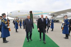 President of Kazakhstan arrives in Azerbaijan's Fuzuli district (PHOTO/VIDEO)