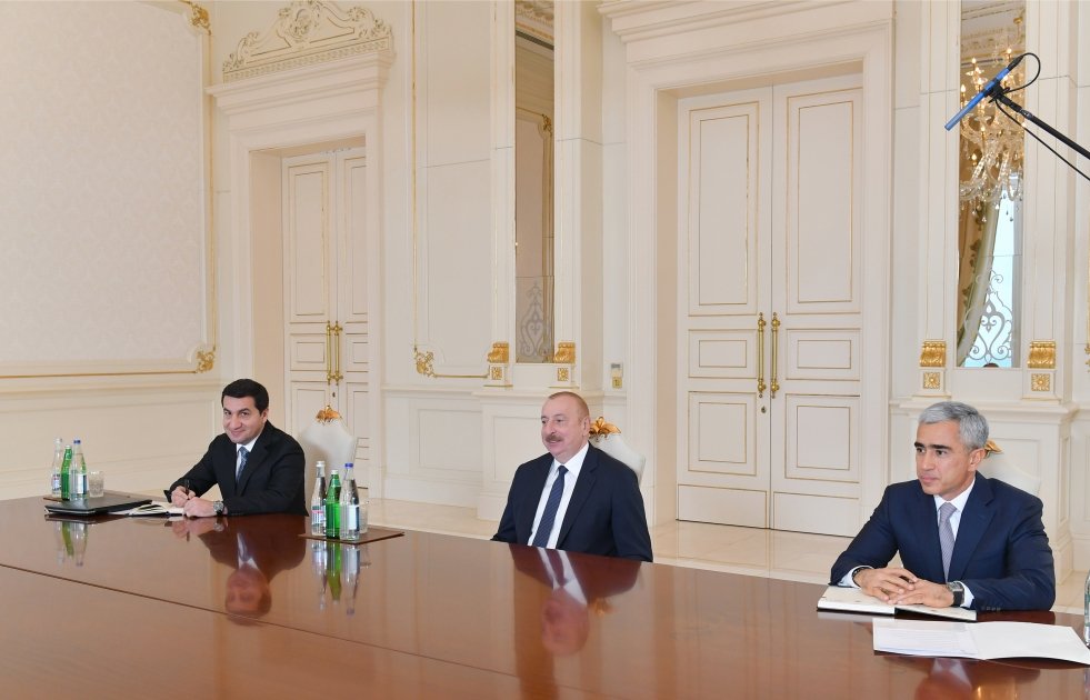 President Ilham Aliyev receives Special Rep of Chinese Government on European Affairs (PHOTO/VIDEO)