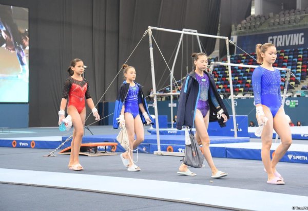 AGF Trophy Int'l Tournament in Artistic Gymnastics contests kick off in Baku (PHOTO)