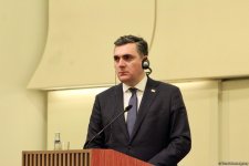 Azerbaijani, Turkish, Georgian FMs hold joint press conference (PHOTO/VIDEO)