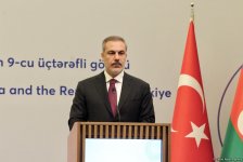 Azerbaijani, Turkish, Georgian FMs hold joint press conference (PHOTO/VIDEO)