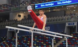 Azerbaijani gymnasts compete for medals on AGF Trophy final day in Baku (PHOTO)