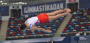 Azerbaijani gymnasts compete for medals on AGF Trophy final day in Baku (PHOTO)