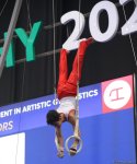 Azerbaijani gymnasts compete for medals on AGF Trophy final day in Baku (PHOTO)