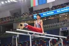 Azerbaijani gymnasts compete for medals on AGF Trophy final day in Baku (PHOTO)