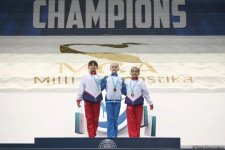 Azerbaijani gymnast Ivan Tikhonov wins gold medal (PHOTO)