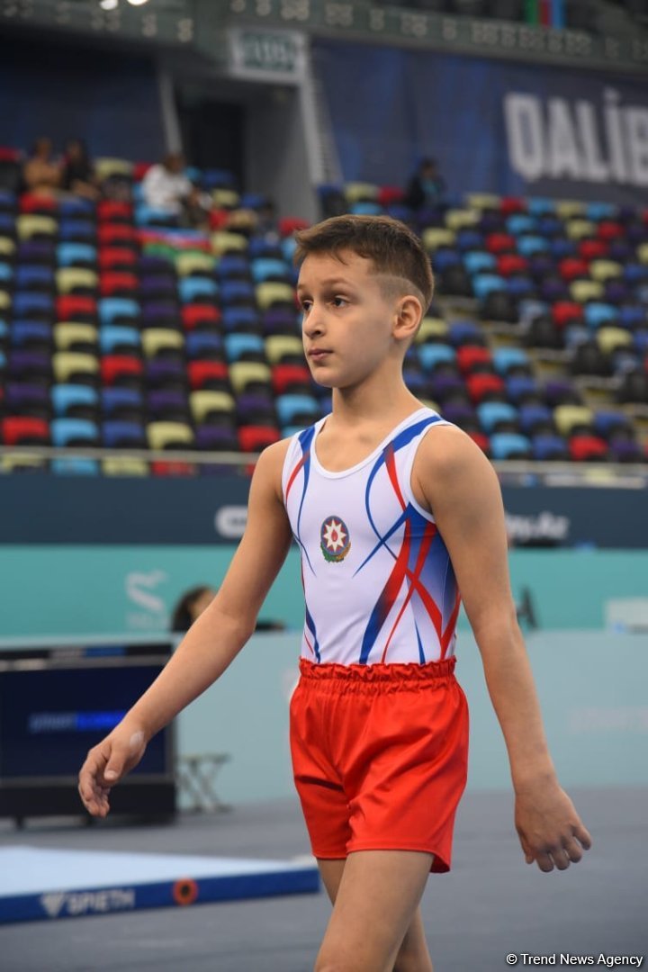 Azerbaijani gymnasts compete for medals on AGF Trophy final day in Baku (PHOTO)