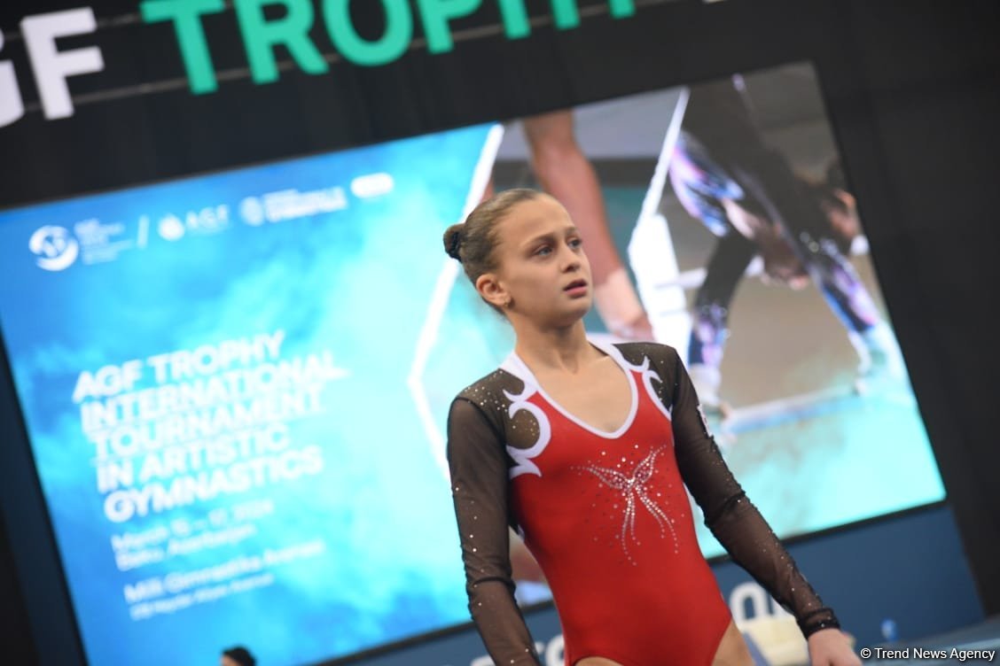 Azerbaijani gymnasts compete for medals on AGF Trophy final day in Baku (PHOTO)