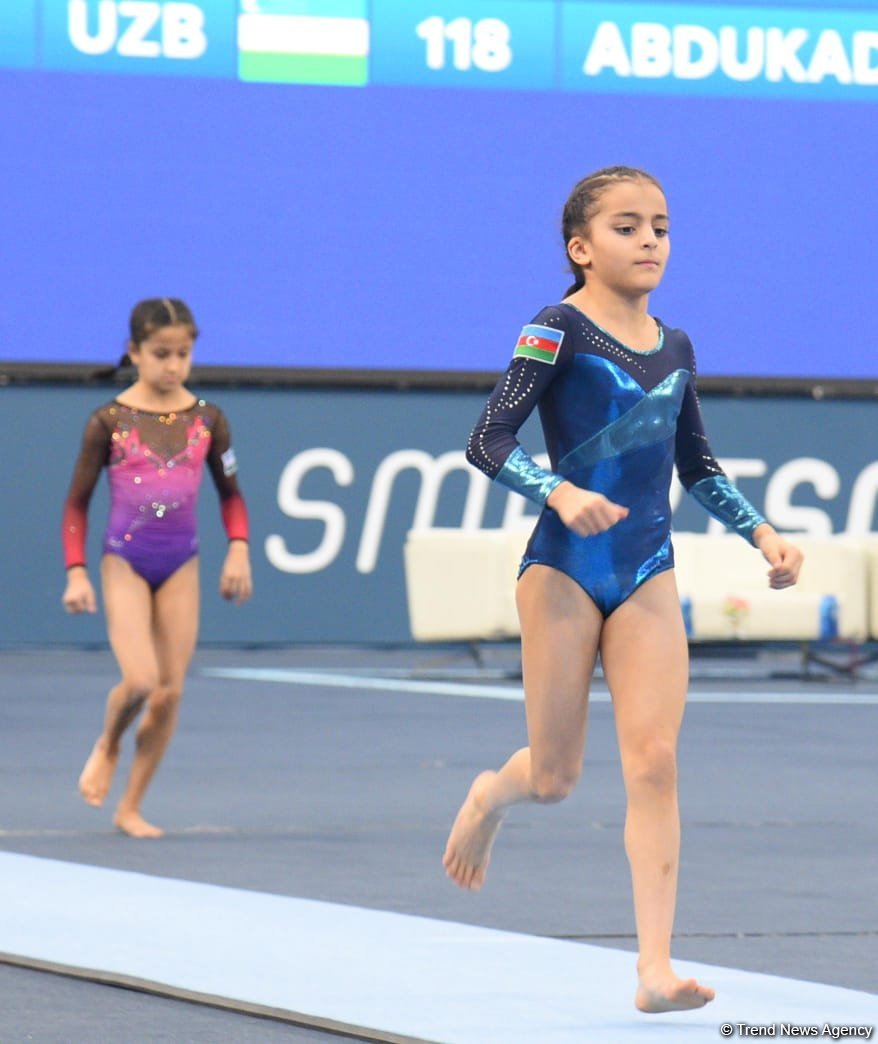 Azerbaijani gymnasts compete for medals on AGF Trophy final day in Baku (PHOTO)