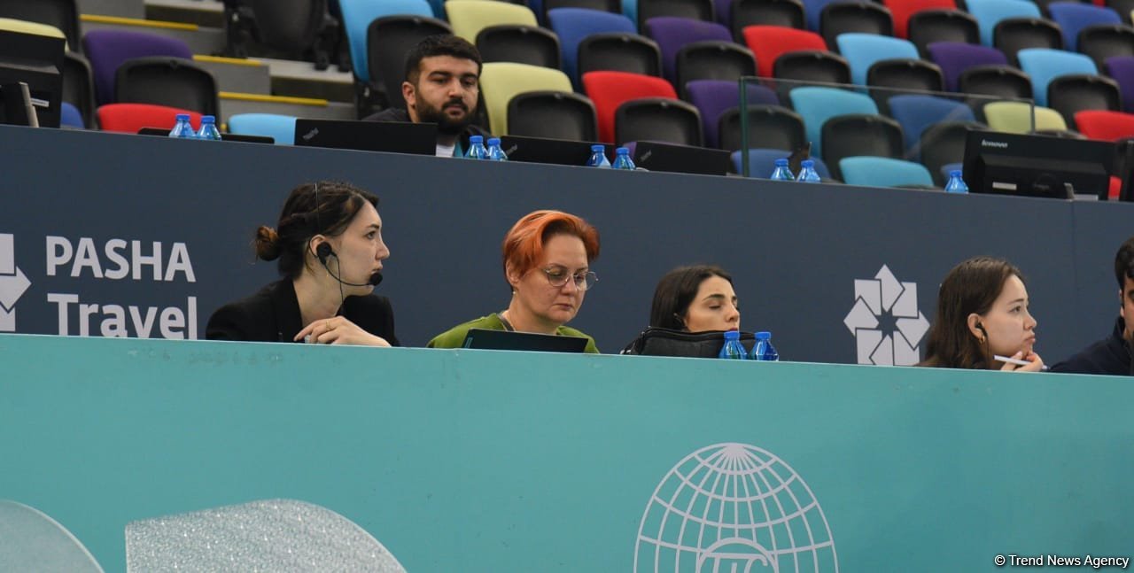 Azerbaijani gymnasts compete for medals on AGF Trophy final day in Baku (PHOTO)