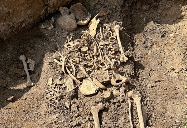 Three individuals' remains discovered in Azerbaijan's Khojaly (PHOTO)