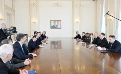 President Ilham Aliyev receives Turkish delegation led by President of Secretariat of Defense Industries (PHOTO)