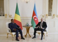 President Ilham Aliyev, President of Congo hold one-on-one meeting (PHOTO/VIDEO)