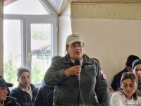 Armenian mine terror victims and Azerbaijani NGOs address world community (PHOTO)