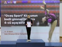 Azerbaijan's Ojaq Open Championship in Rhythmic Gymnastics debuts with awarding ceremony (PHOTO)