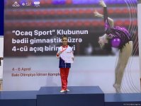 Azerbaijan's Ojaq Open Championship in Rhythmic Gymnastics debuts with awarding ceremony (PHOTO)