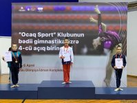 Azerbaijan's Ojaq Open Championship in Rhythmic Gymnastics debuts with awarding ceremony (PHOTO)