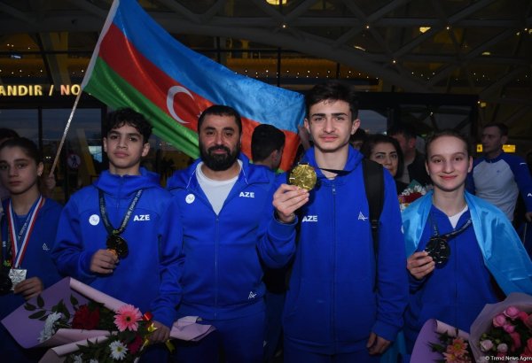 We strive only for victory - Azerbaijan's gold medalists at European Championship (PHOTO)
