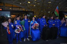 Azerbaijani gymnasts brought home gold and silver medals of European Championship (PHOTO)