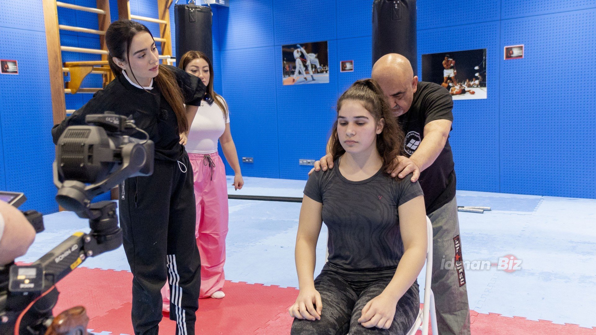 Azerbaijani actress talks women's self-defense on Ulduzlu Idman project (VIDEO)
