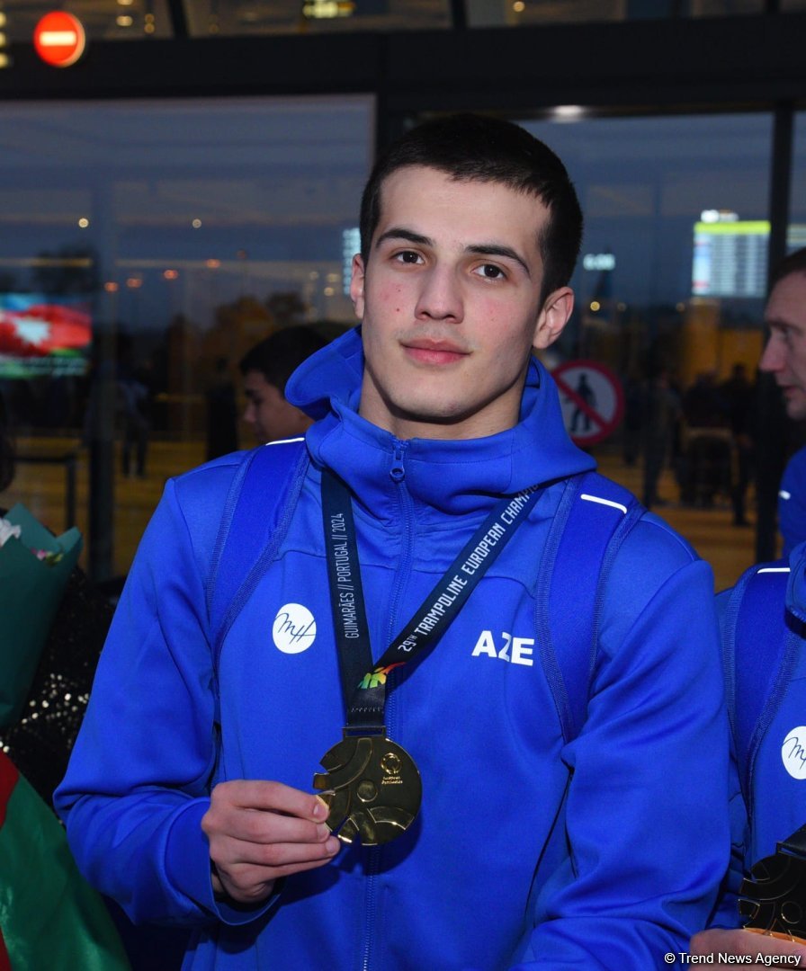 Azerbaijani gymnasts brought home gold and silver medals of European Championship (PHOTO)