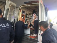 Injured as result of mine explosion in Aghdam taken to Barda Central District Hospital (PHOTO)