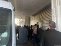 Injured as result of mine explosion in Aghdam taken to Barda Central District Hospital (PHOTO)