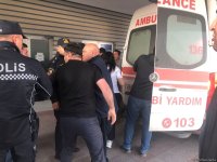 Injured as result of mine explosion in Aghdam taken to Barda Central District Hospital (PHOTO)