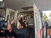 Injured as result of mine explosion in Aghdam taken to Barda Central District Hospital (PHOTO)