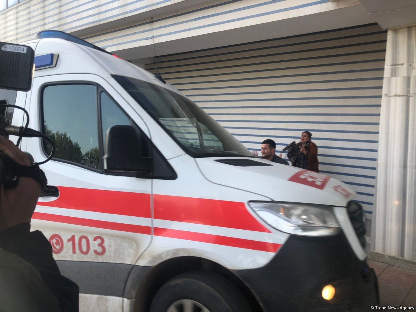 Injured as result of mine explosion in Aghdam taken to Barda Central District Hospital (PHOTO)