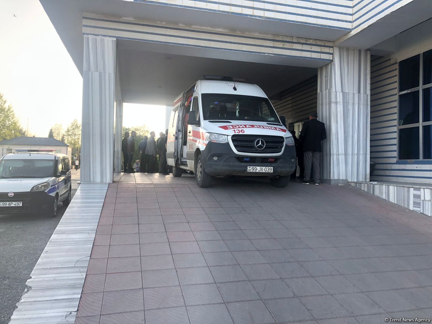 Injured as result of mine explosion in Aghdam taken to Barda Central District Hospital (PHOTO)